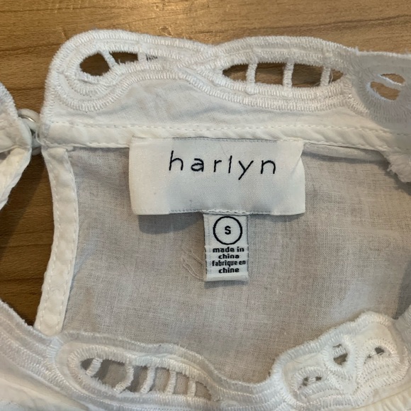 ANTHRO Harlyn Lace and Eyelet Blouse - Picture 6 of 13